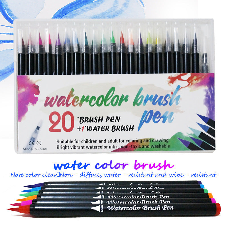Soft Head Watercolor Brush Christmas Gifts