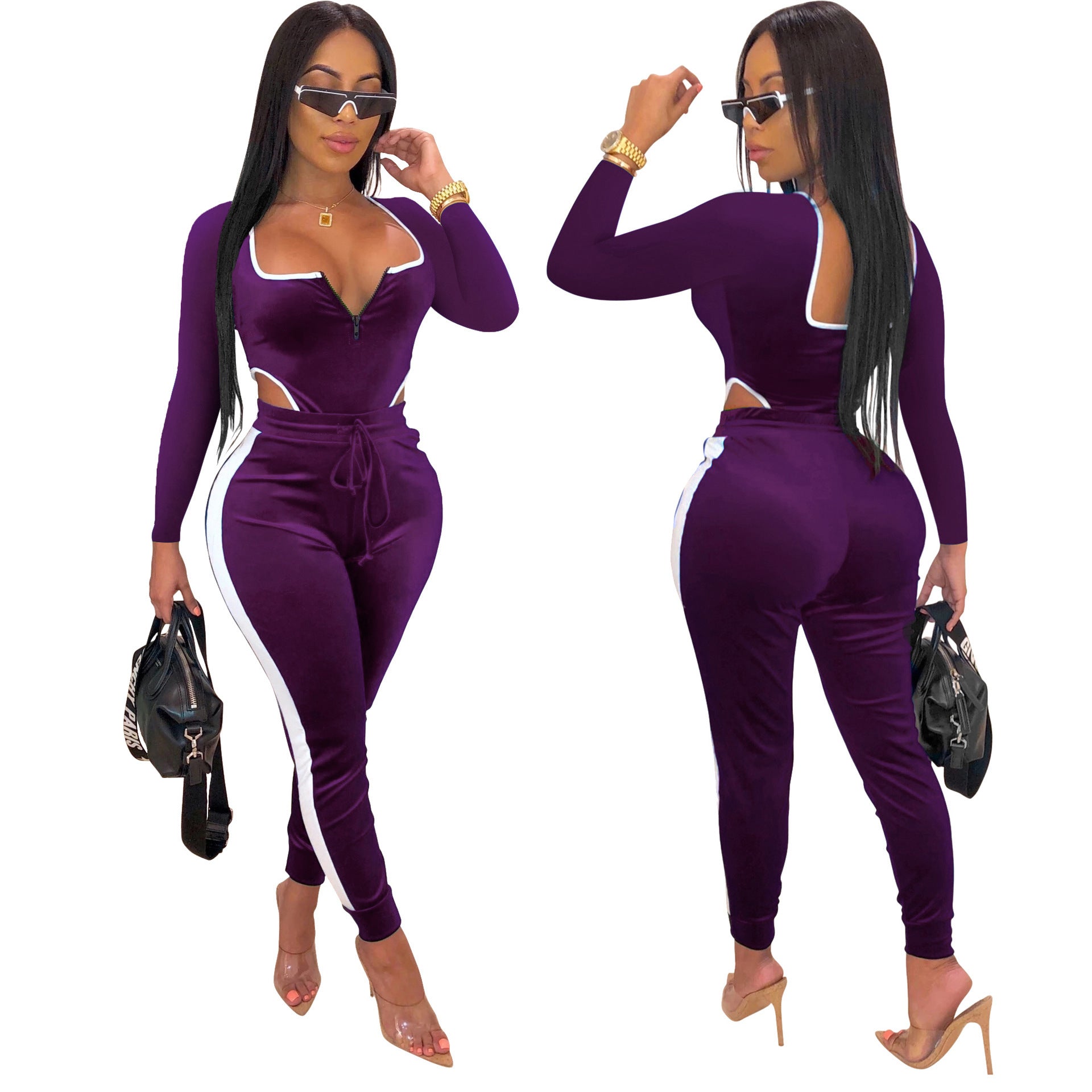 Ladies fashion casual suit