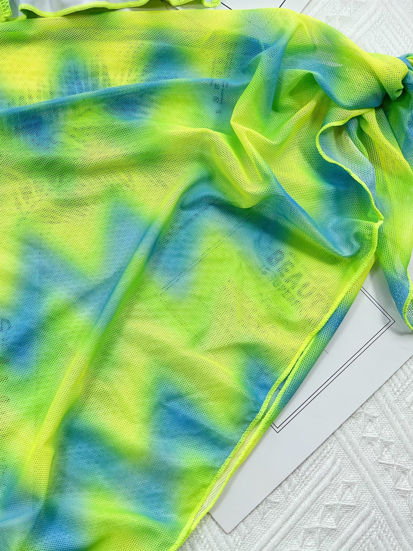 Bikini--Tie Dyed Outer Single Swimsuit